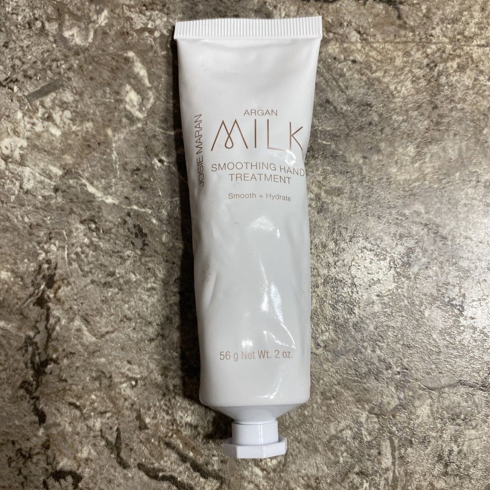 JOSIE MARAN ARGAN MILK‎ SMOOTHING HAND TREATMENT Winter Gardenia (Sealed)